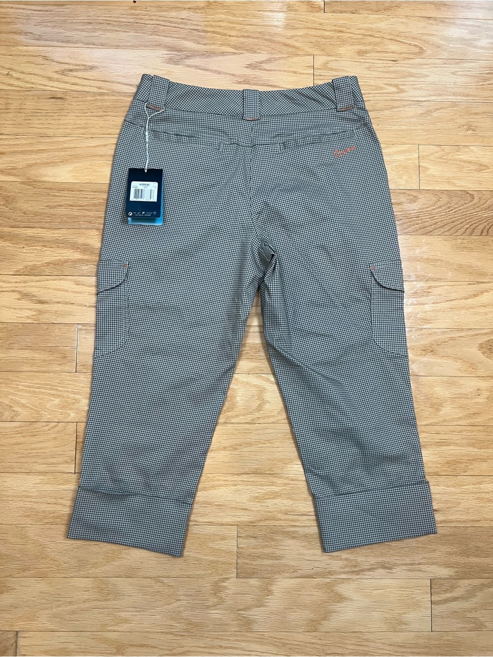 NWT Nike Golf Women’s Houndstooth Cropped Capri Cargo Pants - Picture 13 of 15